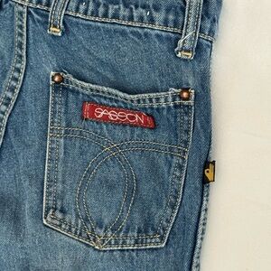 Women's vintage Sasson Jeans 25.5" Waist High‎ Waist